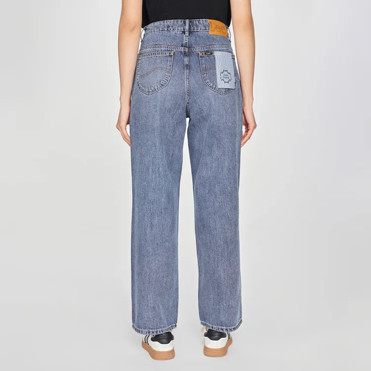 Lee SS25 Jeans Women's Medium Light Blue-4