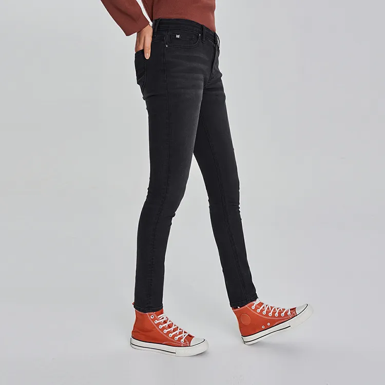 Lee Xline Jeans Women's Black-4