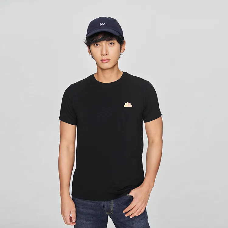 Lee T Shirts Men Black-3
