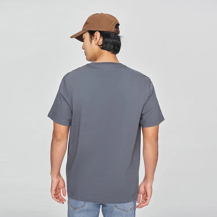Lee T Shirts Men Iron Gray-5