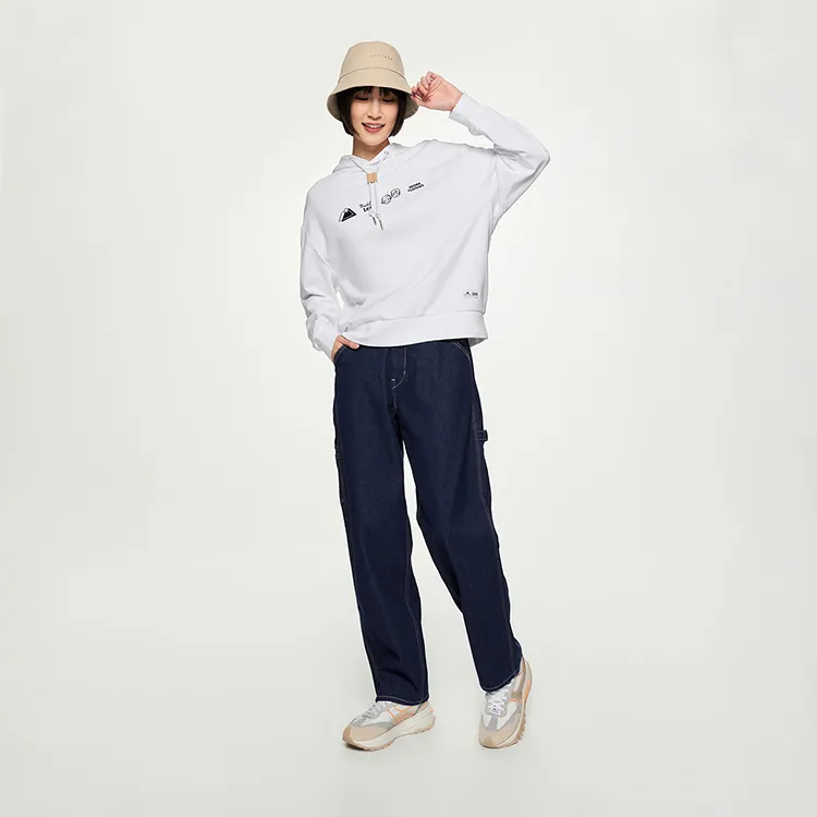 Lee Buddy Lee Series Sweatshirts Unisex White-6
