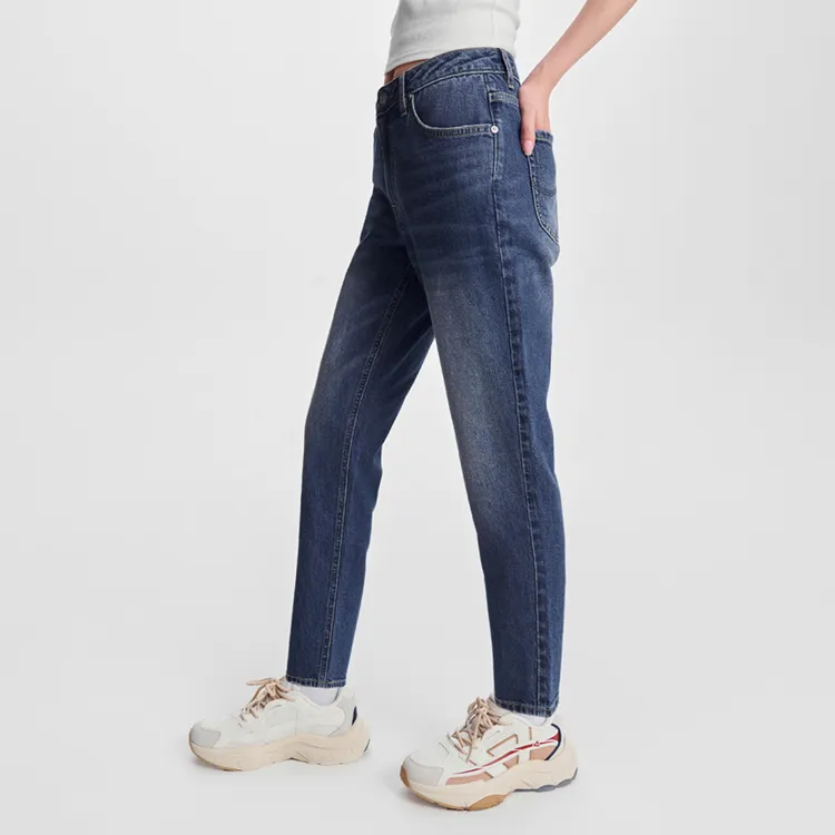 Lee FW24 Jeans Women's Medium Dark Blue-4
