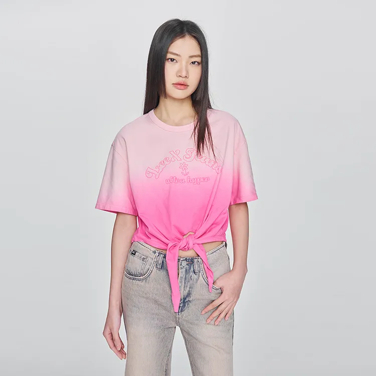 Lee T Shirts Women's Pink-3