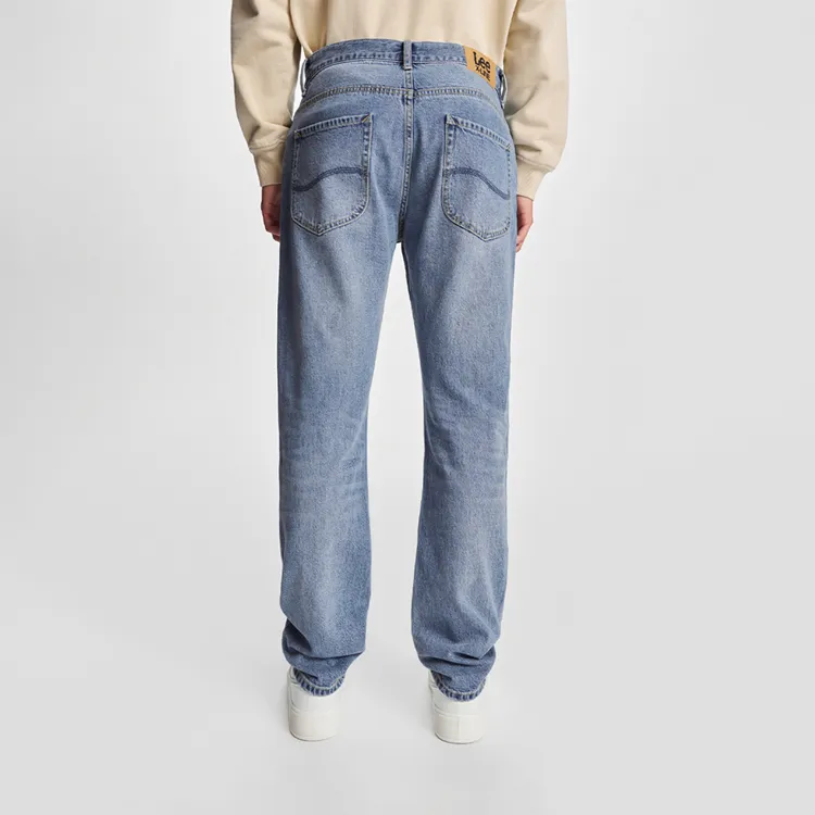 Lee Jeans Men Medium Light Blue-4