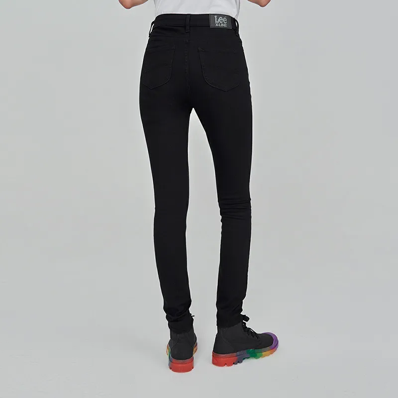 Lee Xline Jeans Women's Black-4