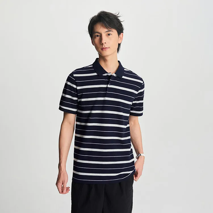Lee Polo Shirts Men Navy Blue-6
