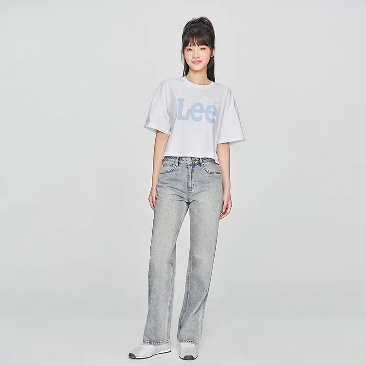 Lee T Shirts Women's White-2