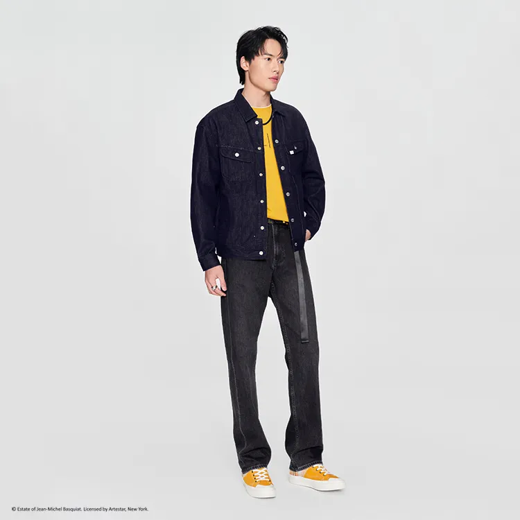 Lee Denim Jackets Men Washed-4