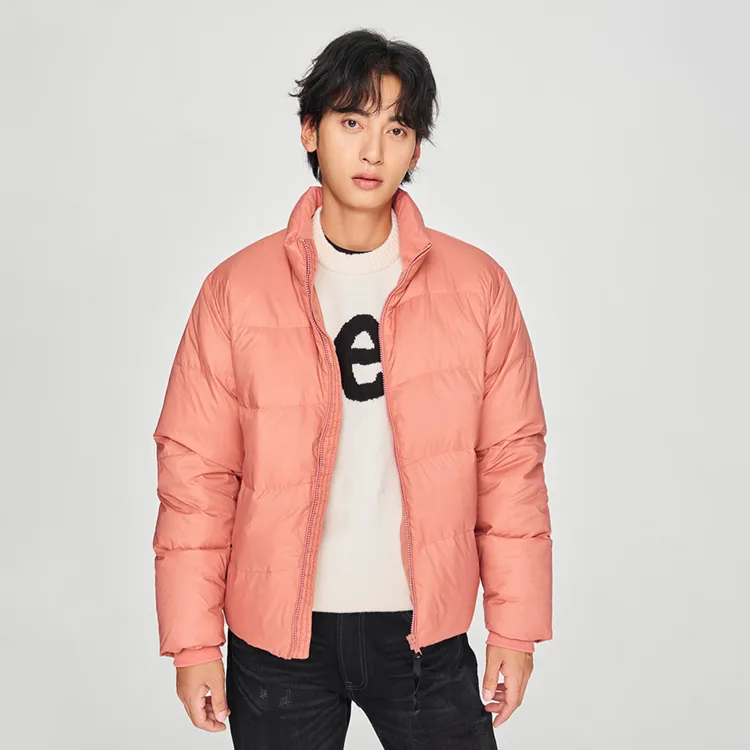 Lee FW24 Down Jacket Men's Dirty Orange Pink-3