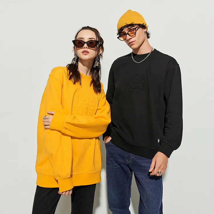 Lee Xline Sweatshirts Unisex Yellow-2