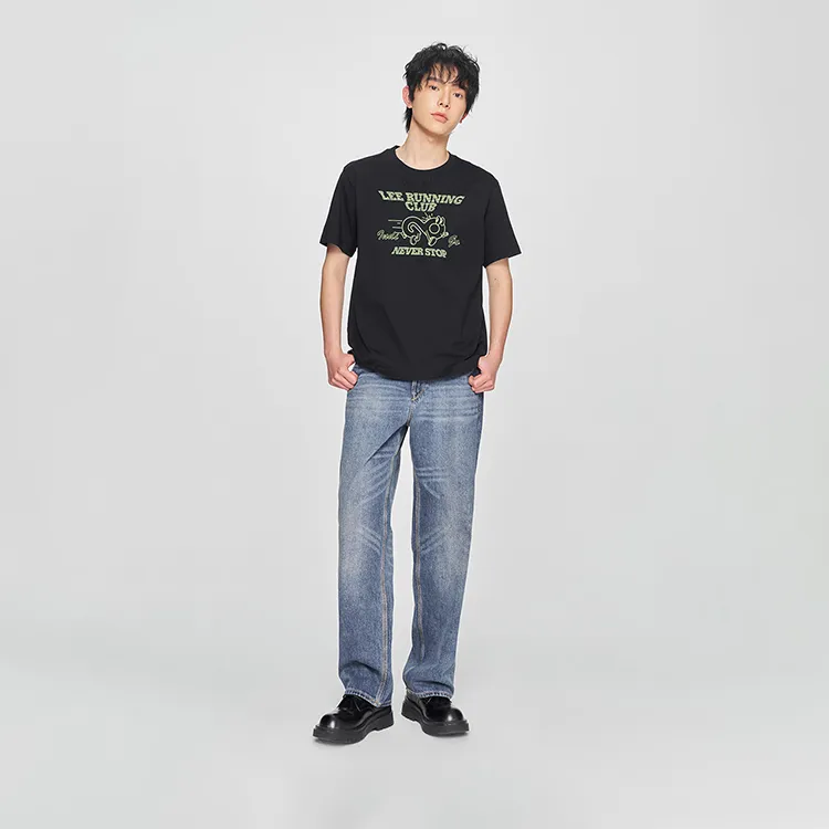 Lee Jeans Men Medium Blue-2
