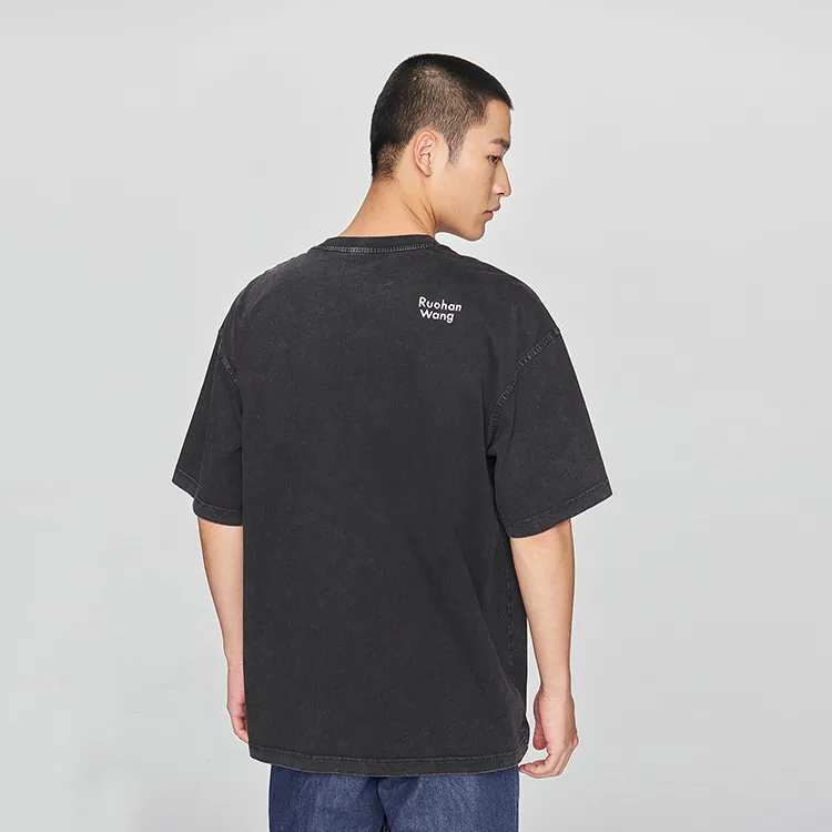 Lee T Shirts Unisex Black-7