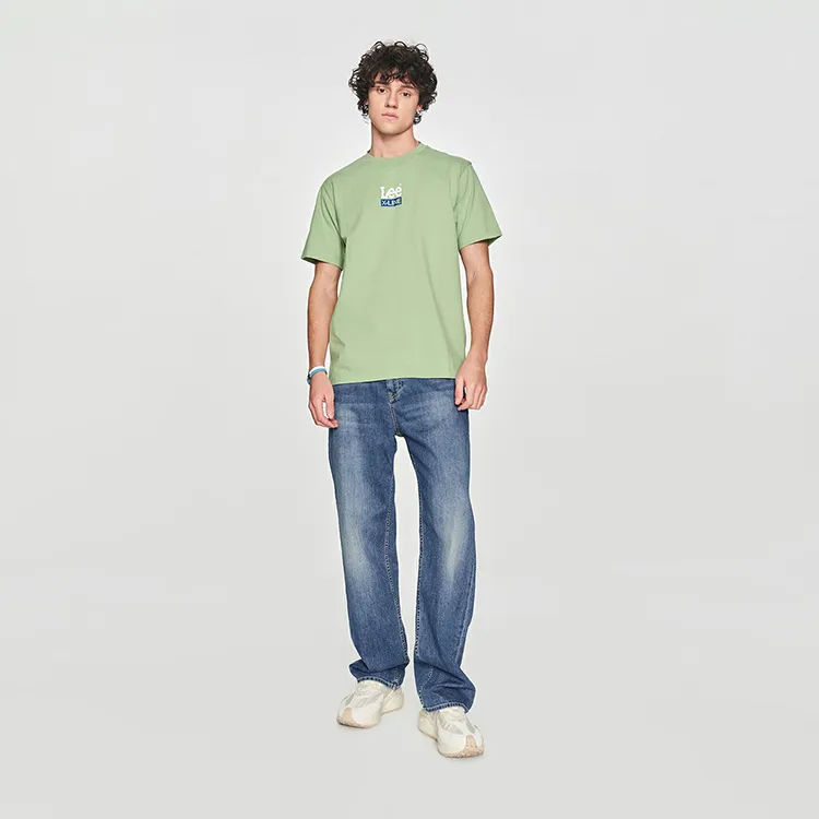 Lee T Shirts Unisex Green-6