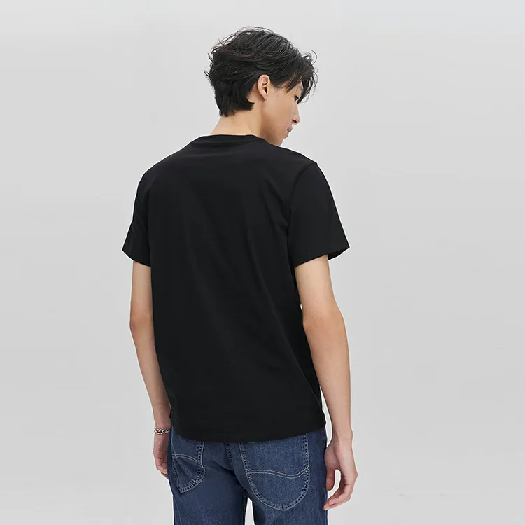 Lee T Shirts Men Black-5
