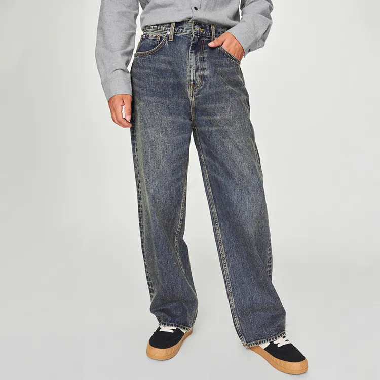 Lee FW24 Jeans Unisex Medium Dark Blue-2