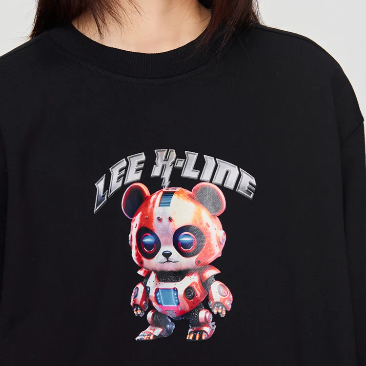 Lee FW24 Sweatshirt Unisex Black-6