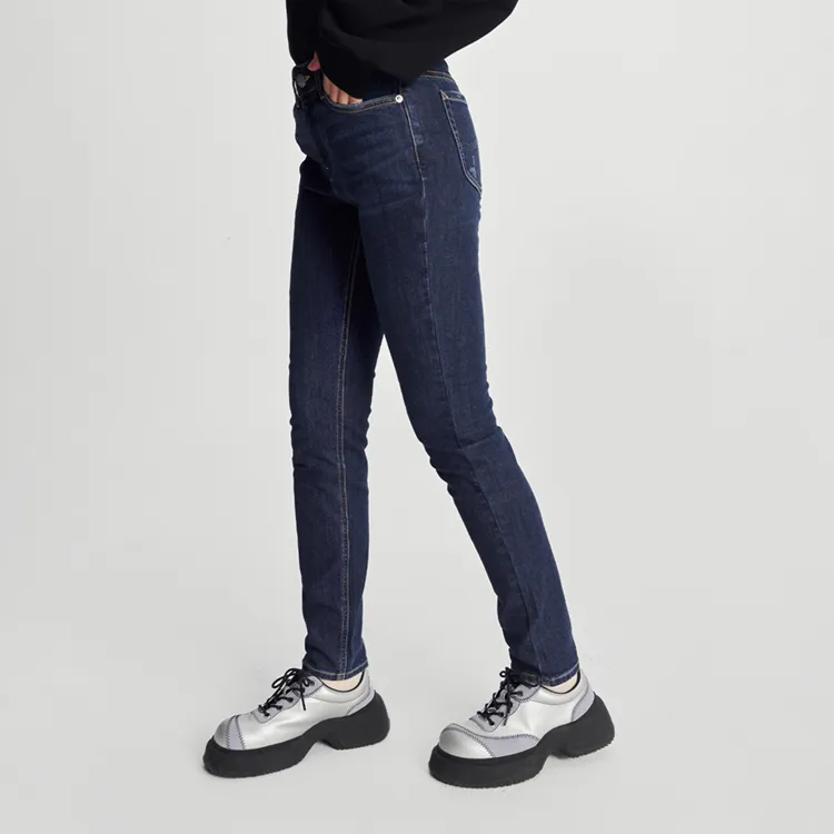 Lee FW24 Jeans Women's Medium Dark Blue-3