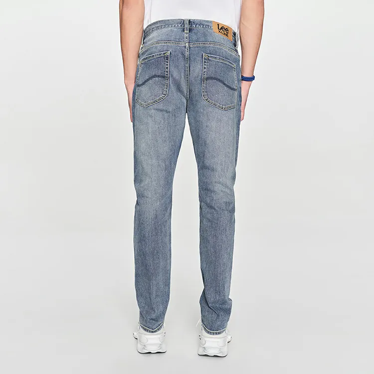 Lee Jeans Men Medium Light Blue-4