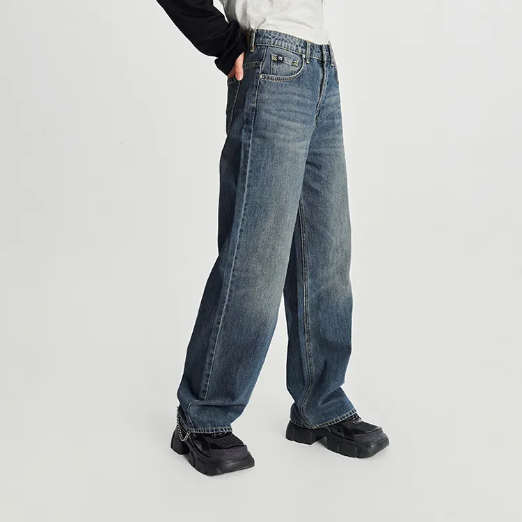 Lee FW24 Jeans Women's Medium Blue-4