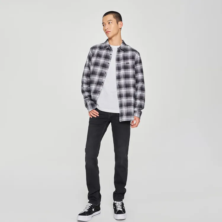 Lee Shirts Men Black-2