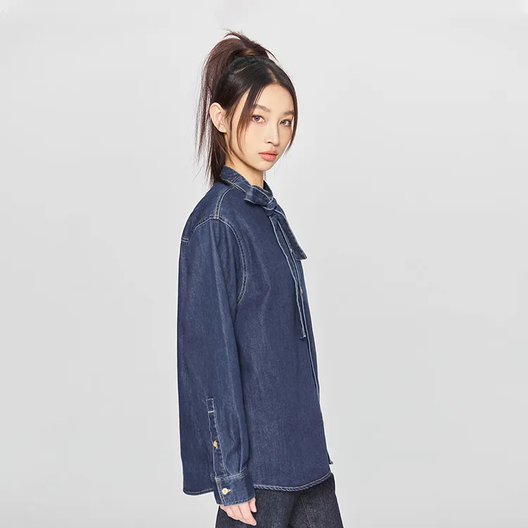 Lee Shirts Women's Dark Blue-4