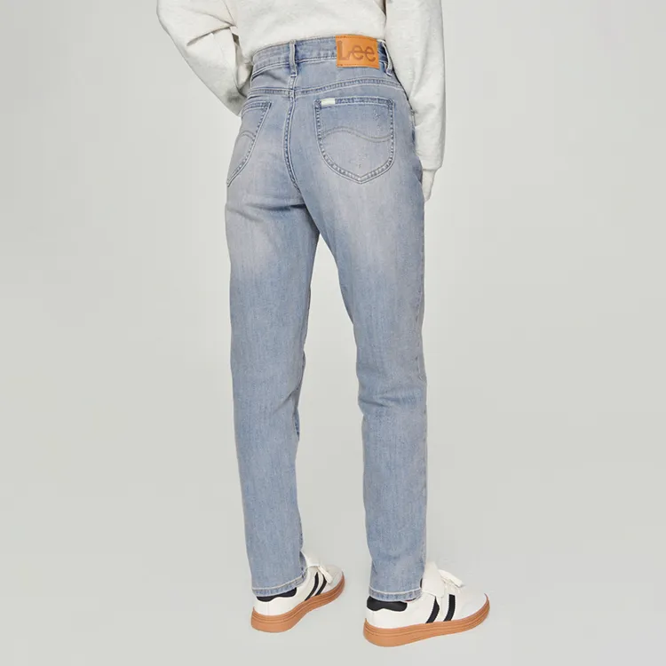 Lee FW24 Jeans Women's Medium Light Blue-5