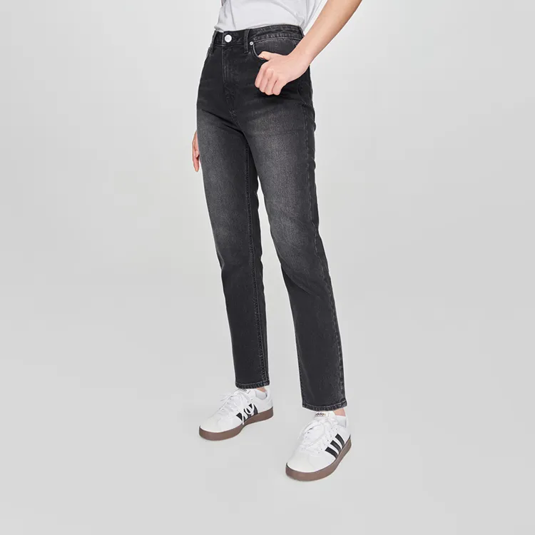 Lee SS25 Jeans Women's Black Gray Color-5