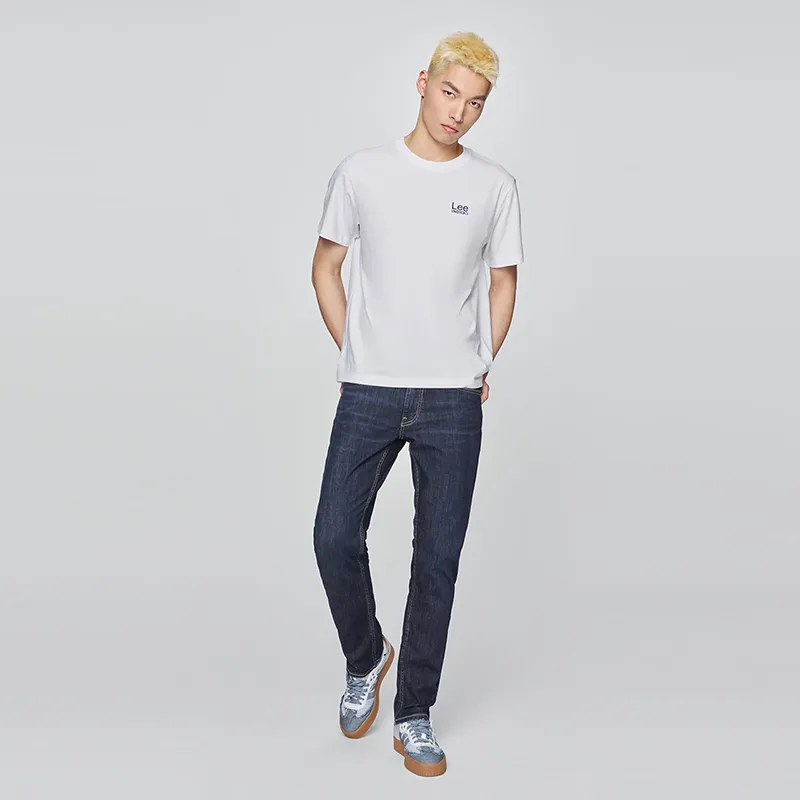 Lee T Shirts Men White-2