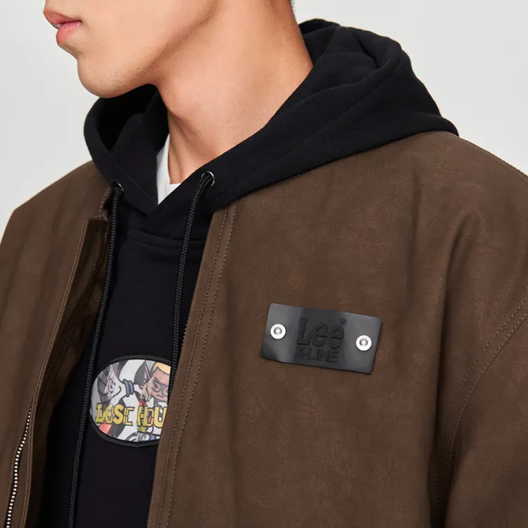 Lee FW24 Down Jacket Men's Dark Brown-2