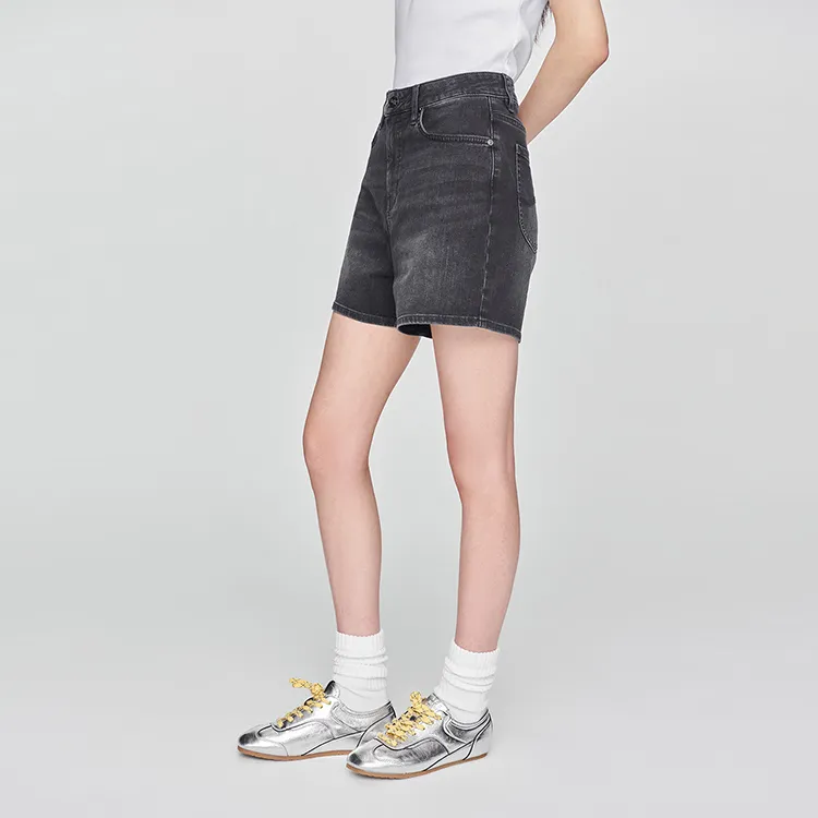 Lee SS25 Shorts Women's Black Gray-5