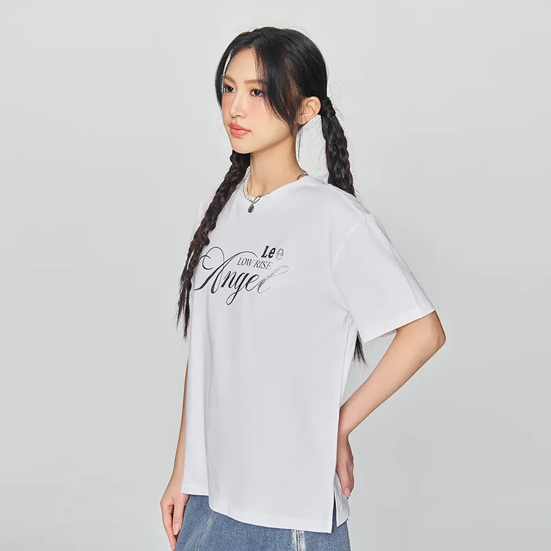 Lee T Shirts Women's White-4
