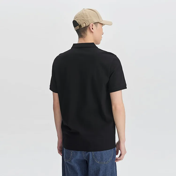 Lee Polo Shirts Men Black-4