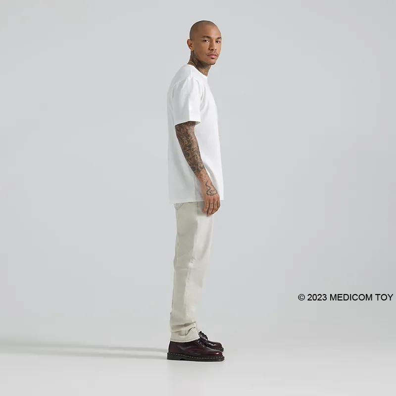 Be@rbrick X Lee T Shirts Men White-4