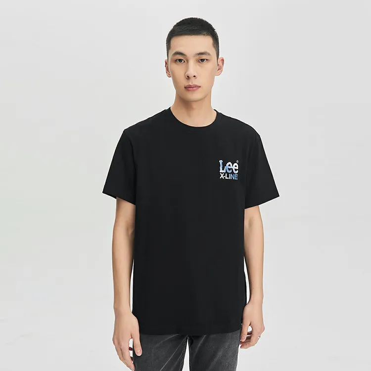 Lee T Shirts Unisex Black-7