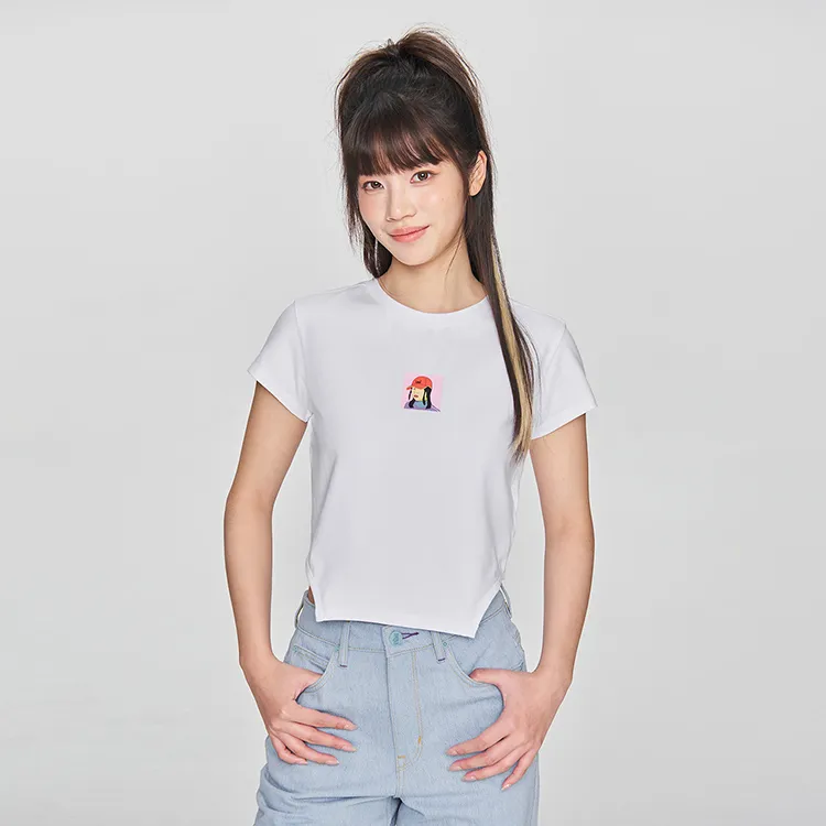 Lee T Shirts Women's White-3