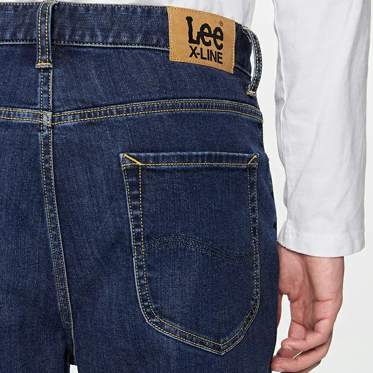 Lee Xline Jeans Men Medium Dark Blue-5