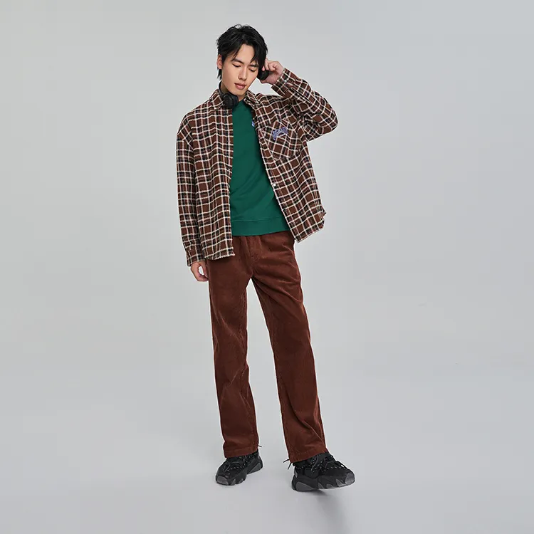 Lee Xline Casual Pants Men Cappuccino Noir-3