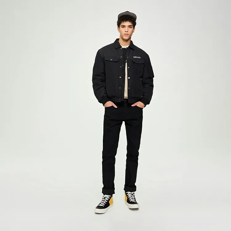 Lee Xline Down Jackets Men Black-10