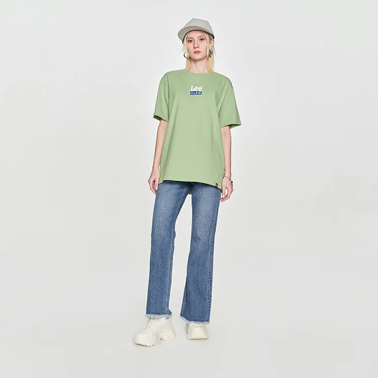 Lee T Shirts Unisex Green-5