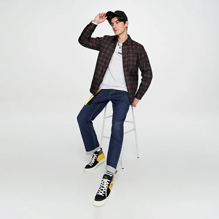 Lee Xline Jeans Men Medium Dark Blue-4