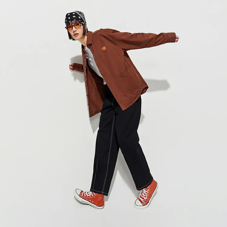 Lee Shirts Unisex Brown-3