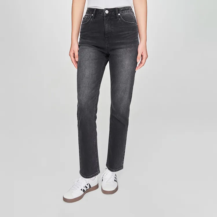 Lee SS25 Jeans Women's Black Gray Color-4