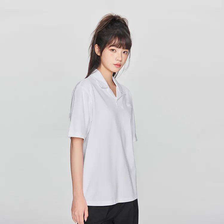Lee SS25 Polo Shirt Unisex White-1