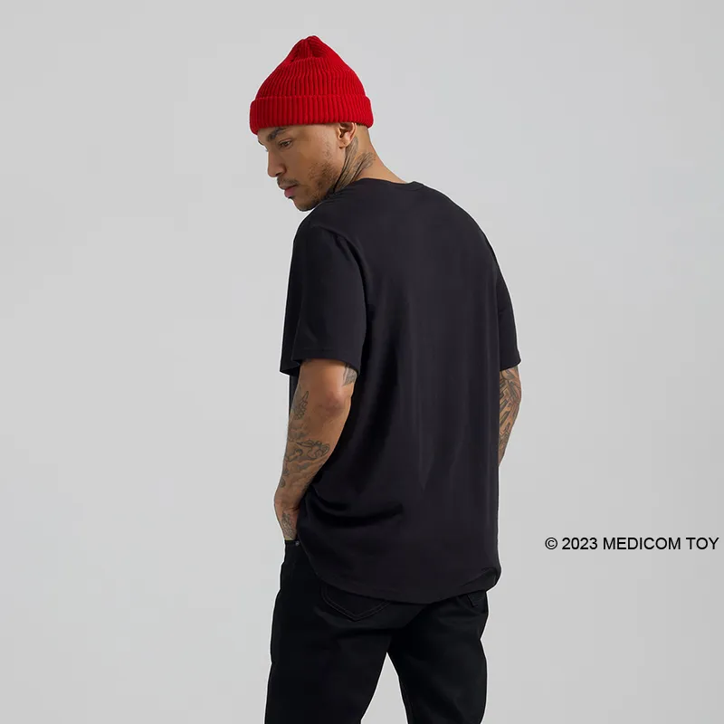 Be@rbrick X Lee T Shirts Men Black-7