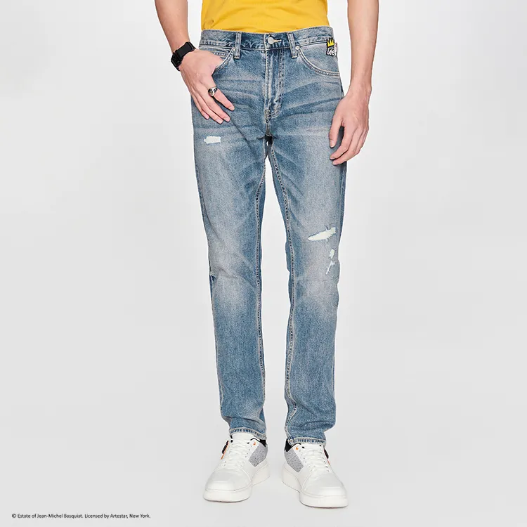 Lee Jeans Men Medium Light Blue-2