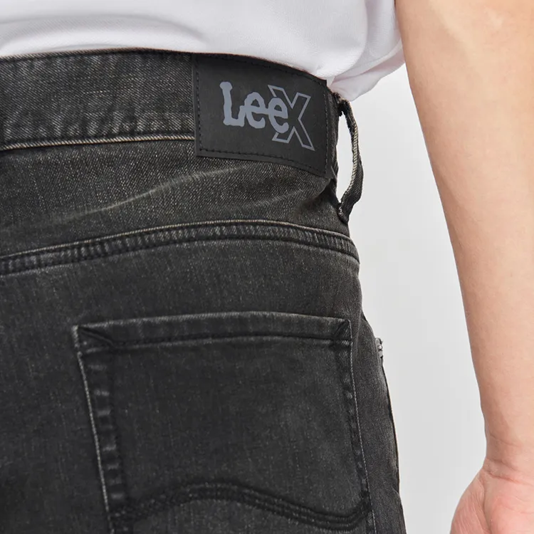Lee SS25 Jeans Men's Black Gray Color-5