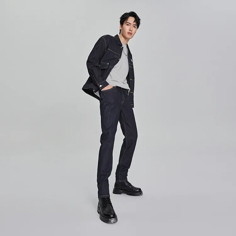 Lee Xline Denim Jackets Men Washed-5