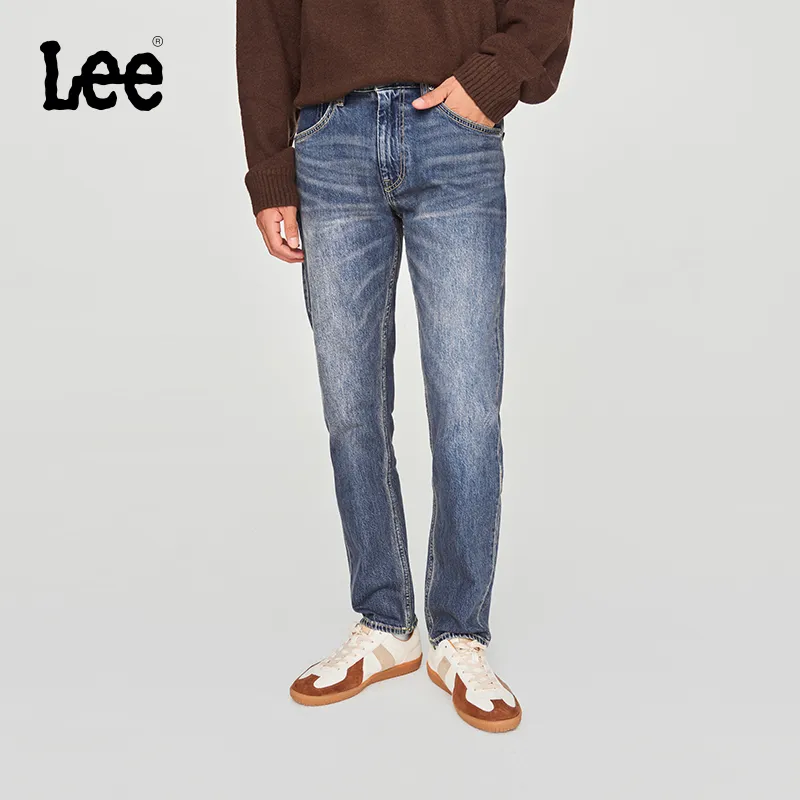 Lee SS24 Jeans Men's Medium Dark Blue-1