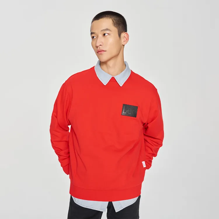 Lee Sweatshirts Men Red-4