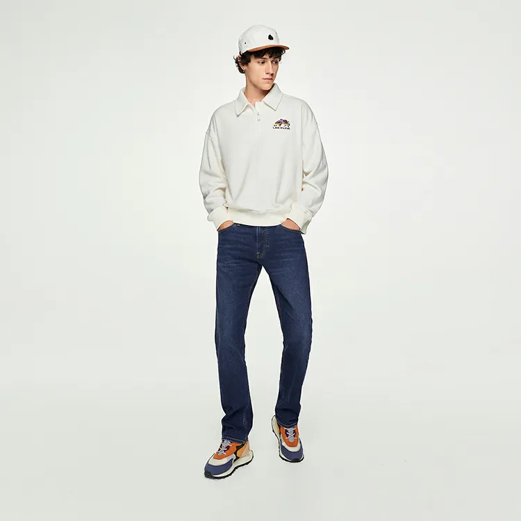Lee Xline Sweatshirts Unisex White-5